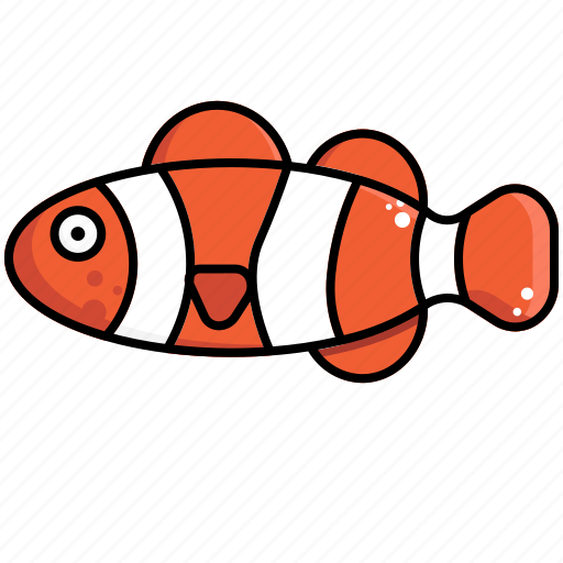 Clown, clownfish, fish, sea icon - Download on Iconfinder