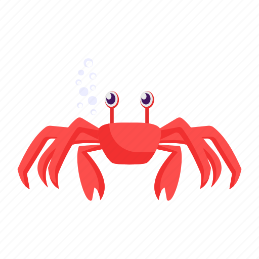 Big size crab, swim, aquatic organism, beach, claw, crab, lobster icon - Download on Iconfinder