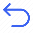 arrow, ui, left, back, symbol, interface
