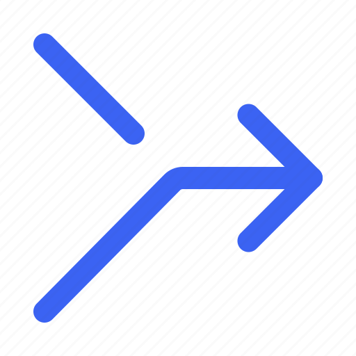 Arrows, merge, arrow, right, combine, direction icon - Download on Iconfinder