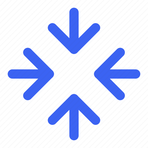 Arrows, arrow, cardinal, in, minimize, redute, decrease icon - Download on Iconfinder