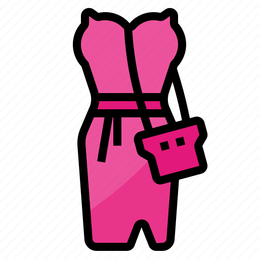 Dress, clothes, outfit, fashion, elegant icon - Download on Iconfinder