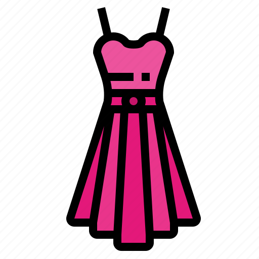 Dress, clothes, outfit, fashion, party icon - Download on Iconfinder