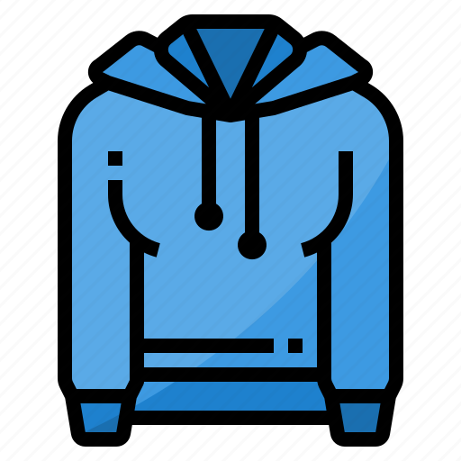 Hood, sweatshirt, sweater, clothing, jacket icon - Download on Iconfinder