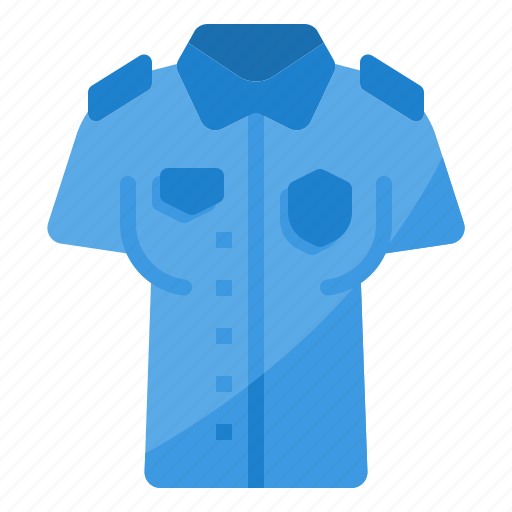 Shirt, clothes, security, suit, guard, uniform icon - Download on Iconfinder