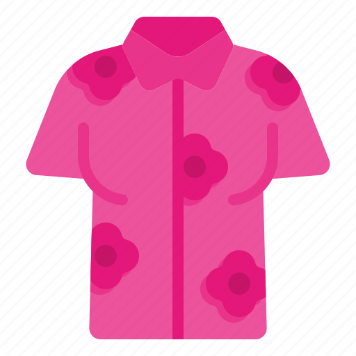 Shirt, flower, clothes, fashion, summer icon - Download on Iconfinder