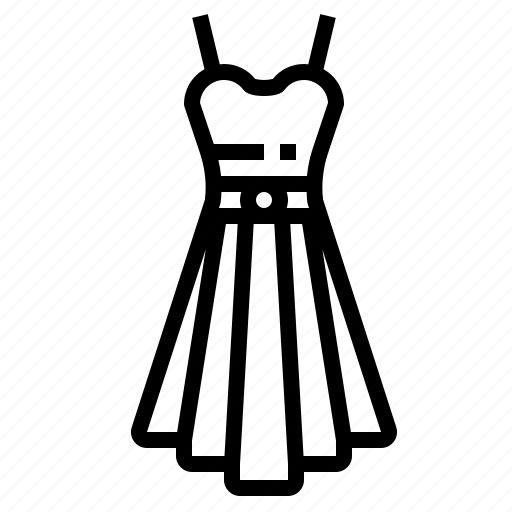 Dress, clothes, outfit, fashion, party icon - Download on Iconfinder
