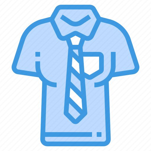 Shirt, clothes, tshirt, man, necktie icon - Download on Iconfinder