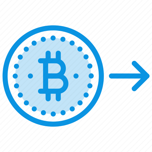 Bitcoin, money, send icon - Download on Iconfinder