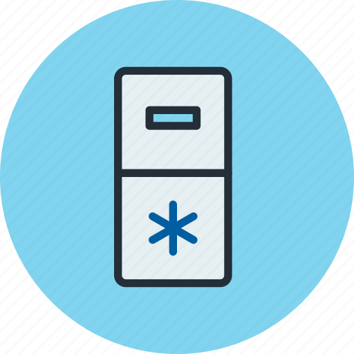 Fridge, icebox, kitchen, refrigerator icon - Download on Iconfinder