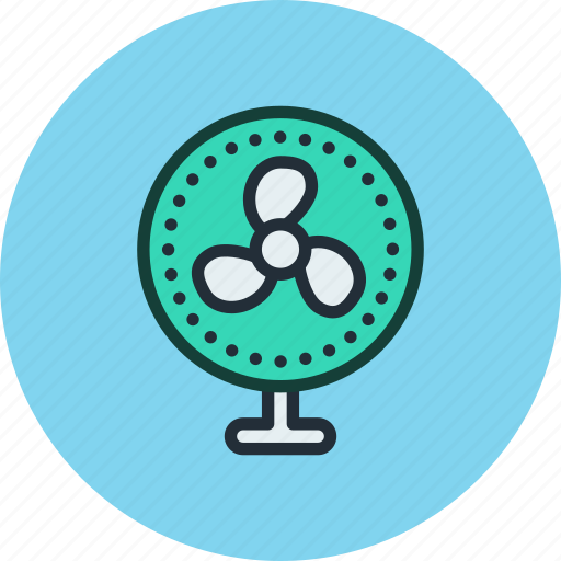 Cooler, electric, fan, table icon - Download on Iconfinder