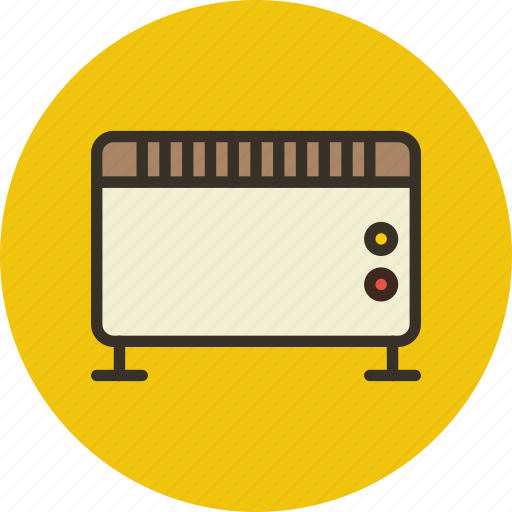 Convector, electric, heater, heating, radiator icon - Download on Iconfinder