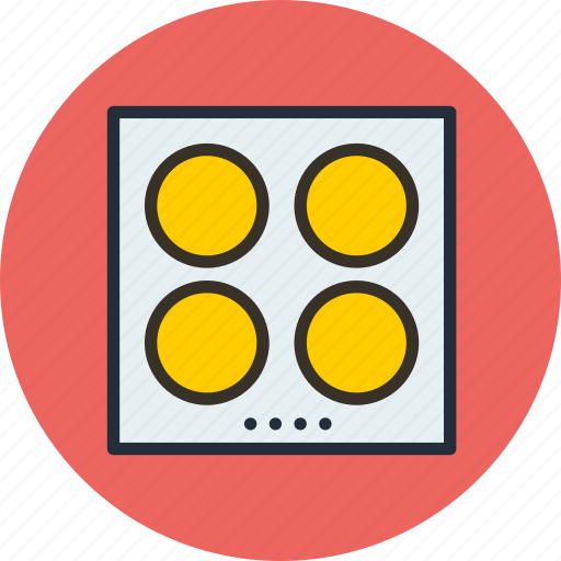 Cooker, electro, induction, kitchen, oven, plate, stove icon - Download on Iconfinder