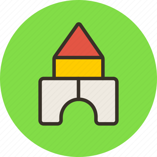 Baby, building, constructor, house, kit, toy icon - Download on Iconfinder