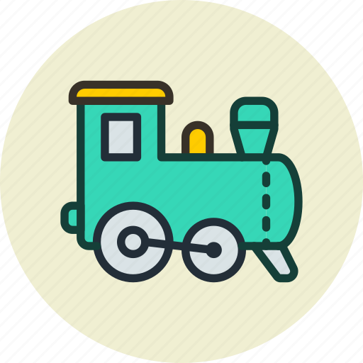 Baby, game, railroad, toy, train icon - Download on Iconfinder