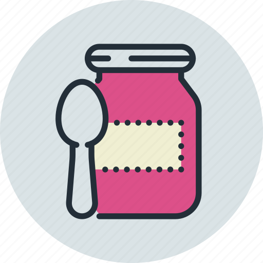 Baby, feeding up, food, jam, preserves icon - Download on Iconfinder