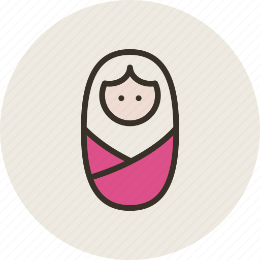 Babe, baby, girl, infant, lyalya, newborn icon - Download on Iconfinder