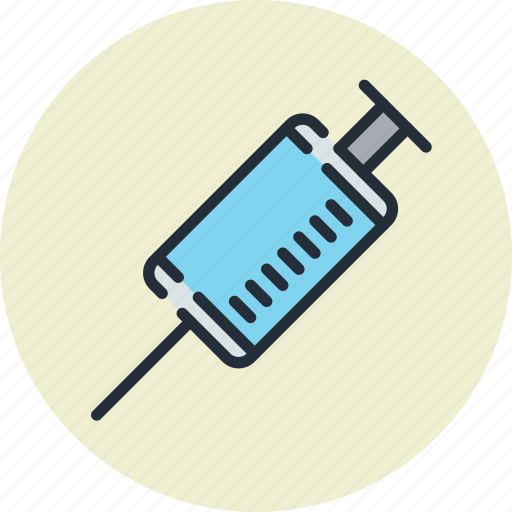 Drug, injection, injector, medicine, prick, syringe icon - Download on Iconfinder