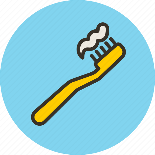 Cleaning, hygiene, medicine, tooth, toothbrush, toothpaste icon - Download on Iconfinder