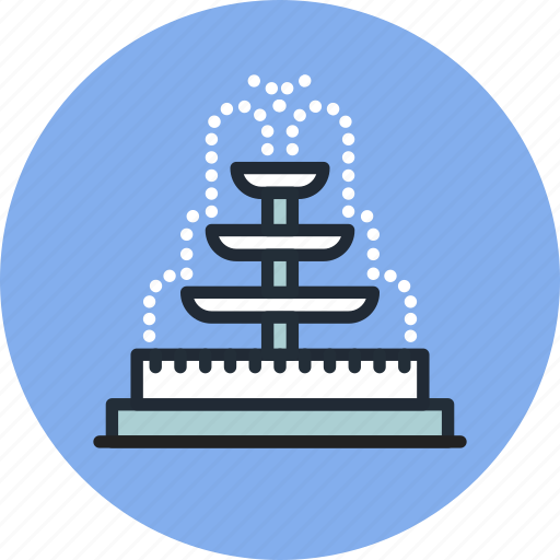 City, fountain, park, recreation, water icon - Download on Iconfinder