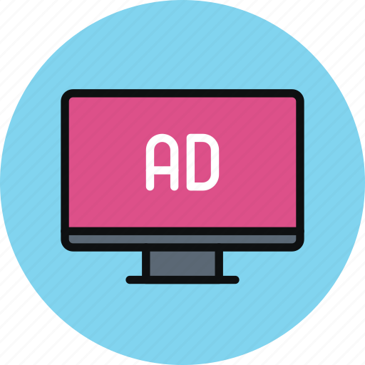 Ad, advertise, advertisement, sponsor, tv icon - Download on Iconfinder