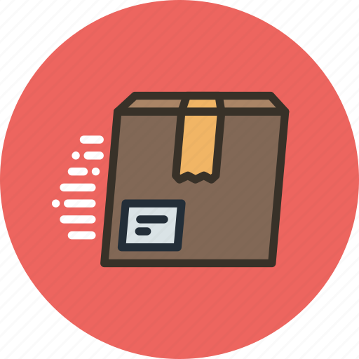 Box, delivery, fast, package, product icon - Download on Iconfinder