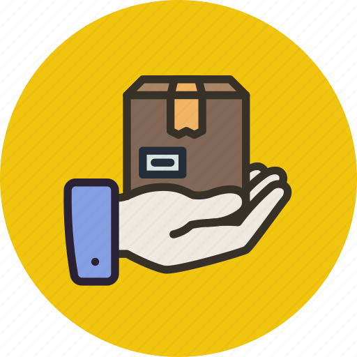 Box, care, delivery, hand, package icon - Download on Iconfinder