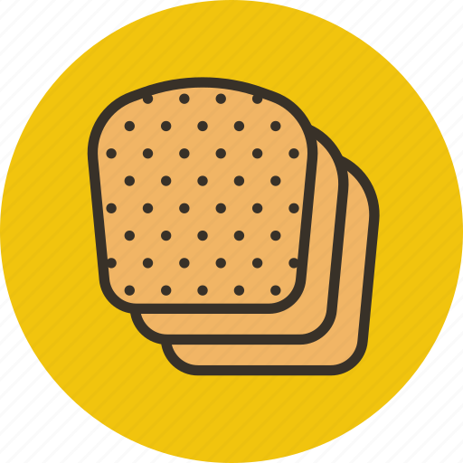 Baking, bread, food, slices icon - Download on Iconfinder