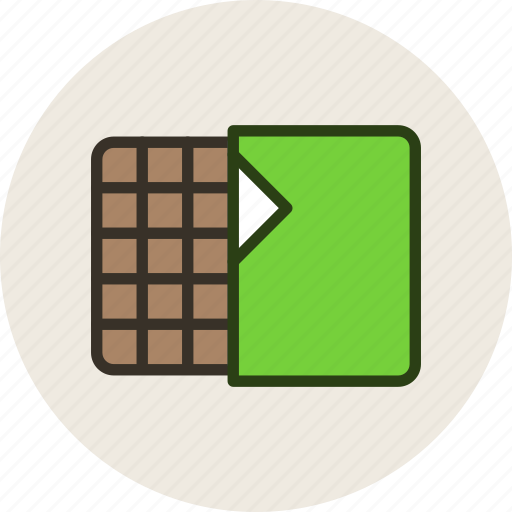 Bar, candy, chocolate, food, sweet, wafer icon - Download on Iconfinder