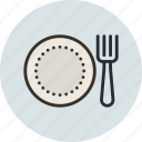 breakfast, dinner, dish, food, fork, lunch, plate 