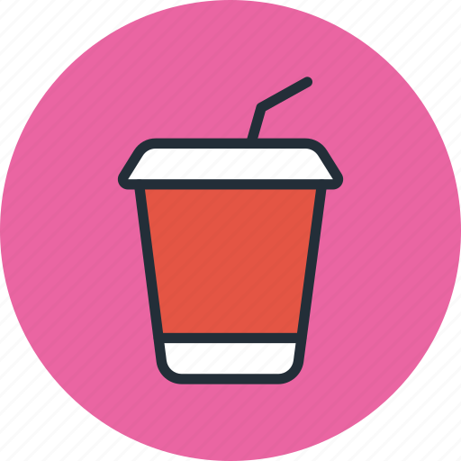 Cocktail, cola, drink, glass, plastic, soda, takeaway icon - Download on Iconfinder