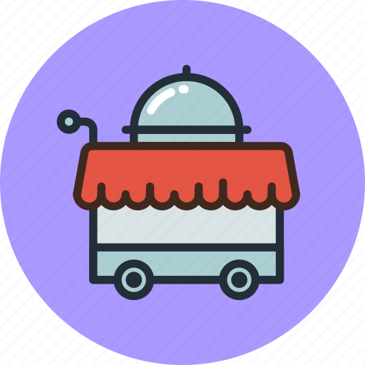 Cart, food, hotel, room, service icon - Download on Iconfinder