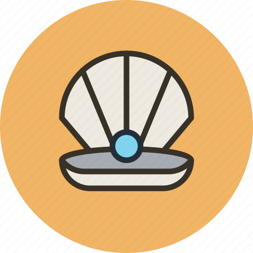 Jewelery, pearl, shell, jewellery, precious icon - Download on Iconfinder
