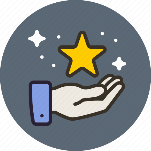 Dreams, get, hand, magic, star icon - Download on Iconfinder