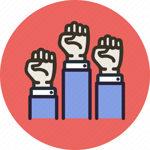 Discontent, fist, freedom, hands, revolution, uprising icon - Download on Iconfinder