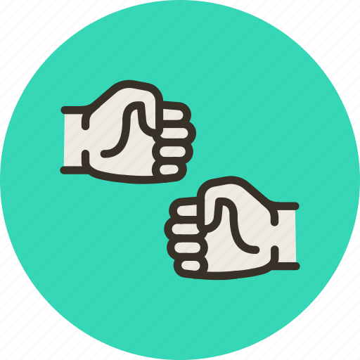 Fight, fist, hands, punch, shake icon - Download on Iconfinder