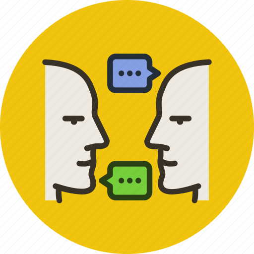 Chat, conversation, discussion, negotiations, people, talk, team icon - Download on Iconfinder
