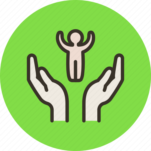 Care, child, hands, help, people, protect icon - Download on Iconfinder