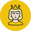 avatar, human, lady, princess, queen, user, woman