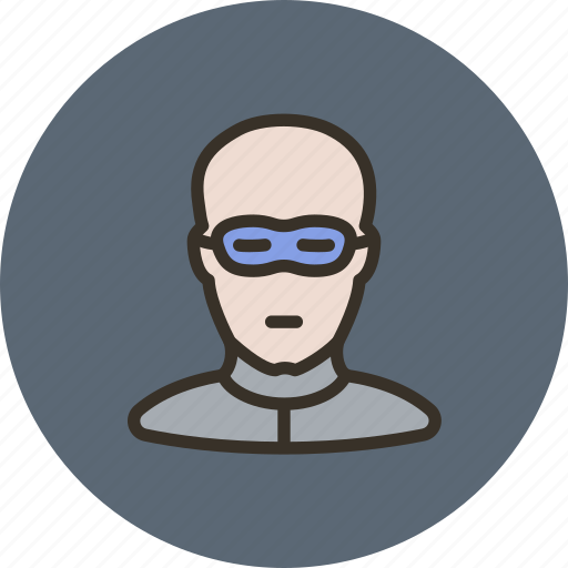 Bald, bandit, human, thief icon - Download on Iconfinder