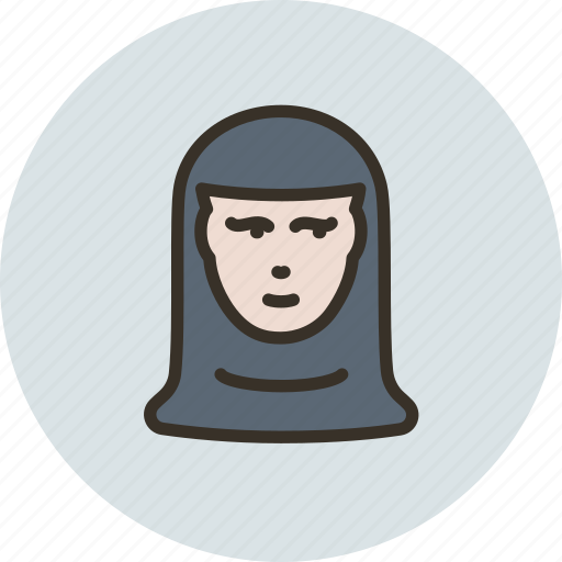 Avatar, human, nun, sister icon - Download on Iconfinder