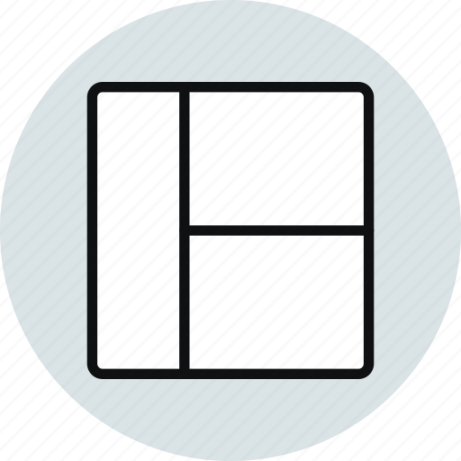 Column, grid, layout, row, stacked, workspace icon - Download on Iconfinder
