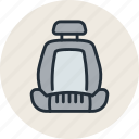 auto, car, chair, seat