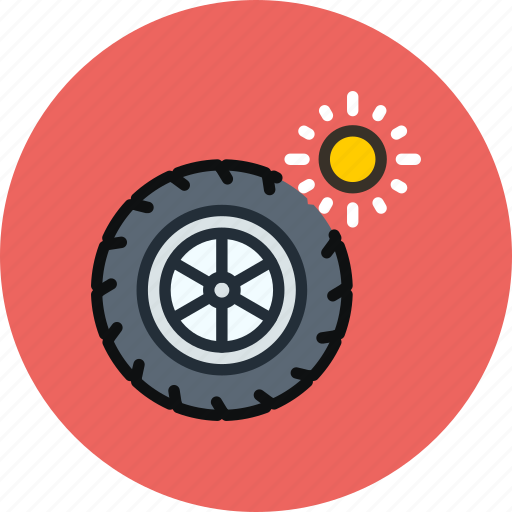 Car, maintenance, service, summer, tires, wheel icon - Download on Iconfinder