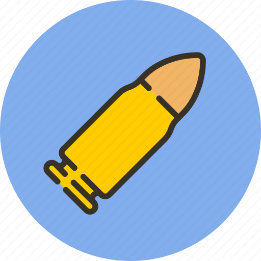 Bullet, lead, military, missile, plumbum, shell, war icon - Download on Iconfinder