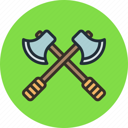 Attack, axes, battle, military icon - Download on Iconfinder
