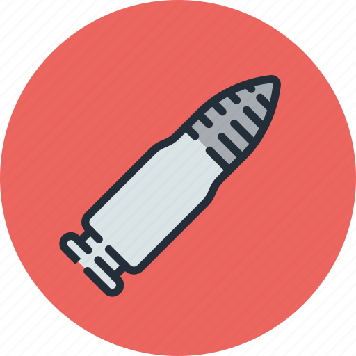 Bullet, explosive, military, shell, war, weapon icon - Download on Iconfinder