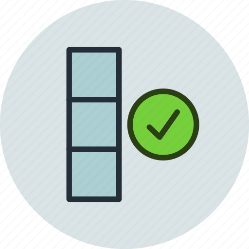 Check, column, database, done, ok icon - Download on Iconfinder