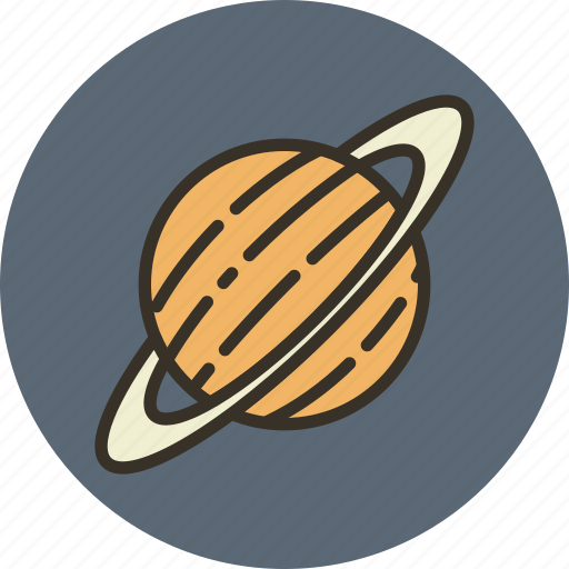 Planet, saturn, science, space icon - Download on Iconfinder