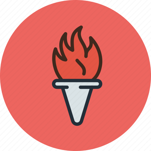 Fire, flambeau, games, light, olympic, torch icon - Download on Iconfinder